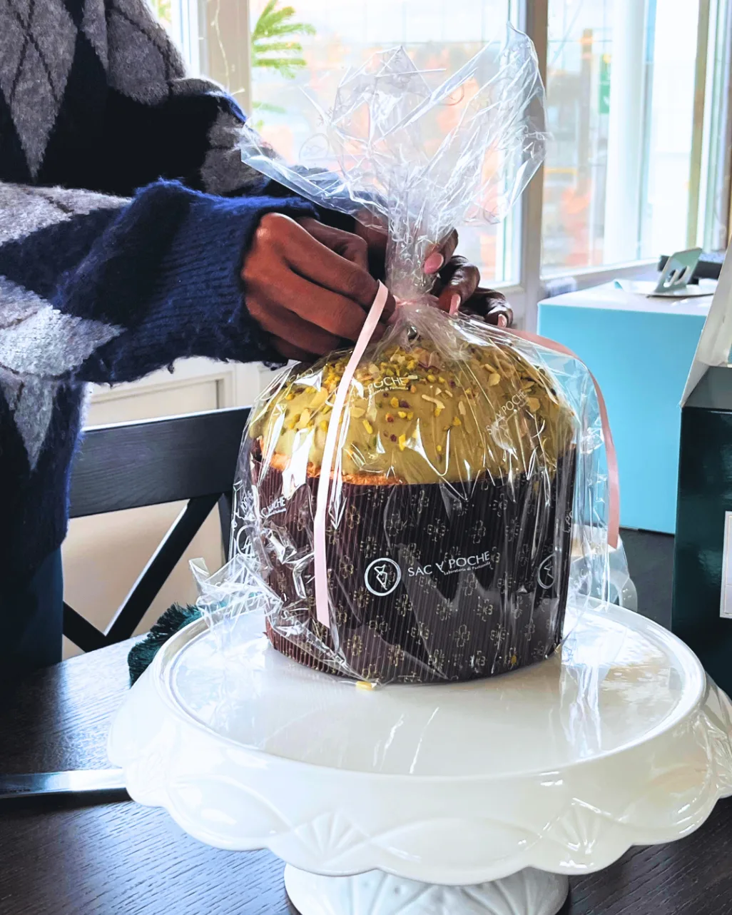 Festlicher Panettone als süsser Genuss