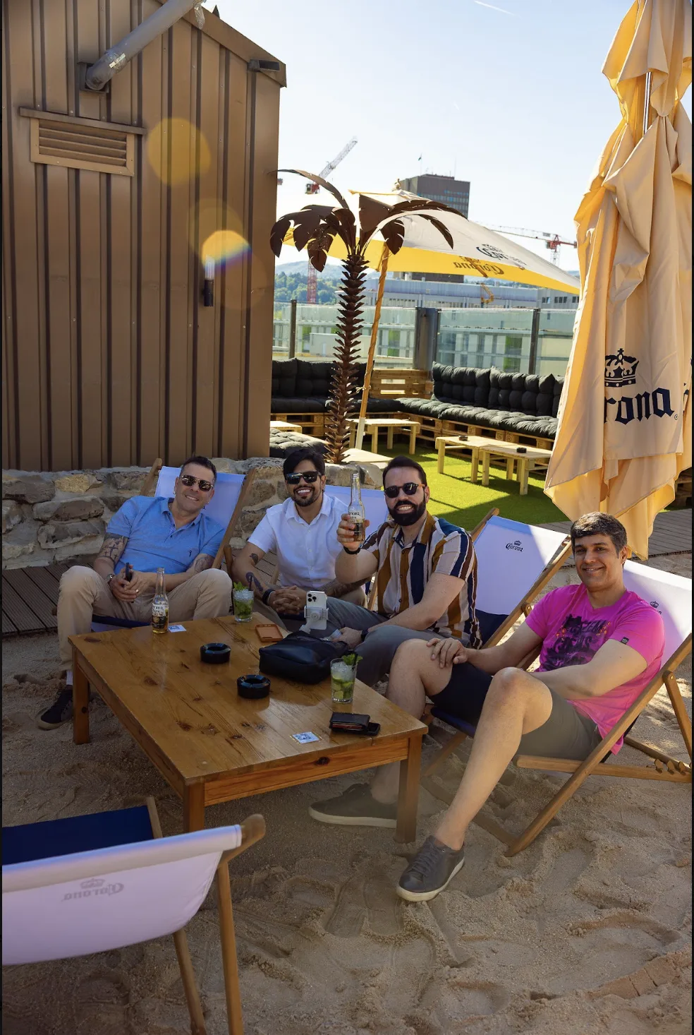 Impression aus dem Rooftop Aarau – Bar, Events und Aussicht über Aarau
